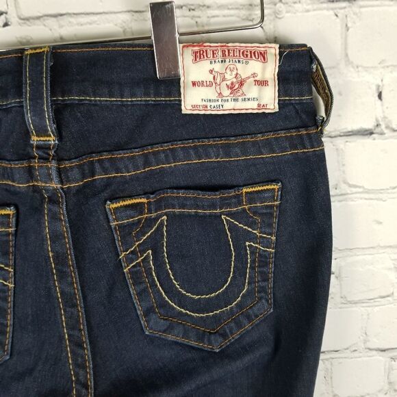 TRUE RELIGION | Casey dark wash skinny jeans - Picture 1 of 9